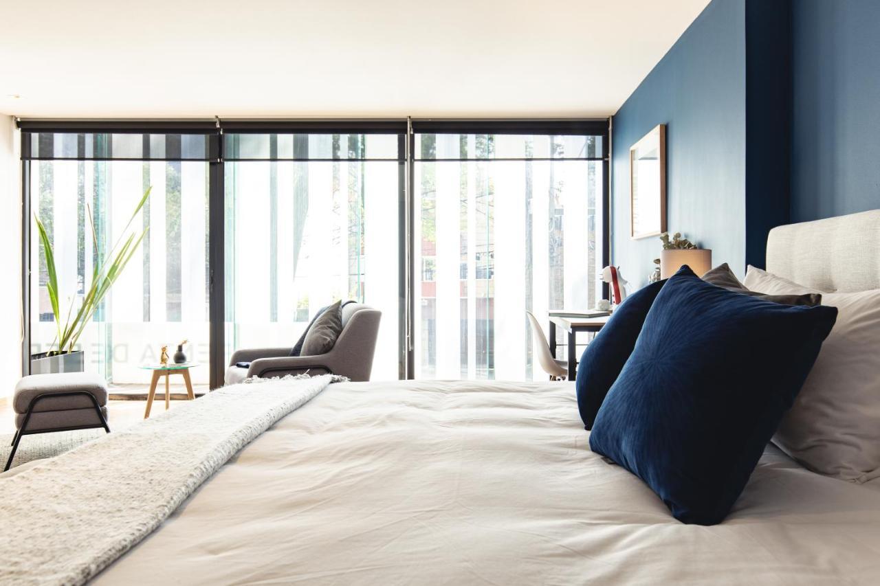 Casai Bright Designer Studio With Balcony In Polanco Mexikóváros Kültér fotó